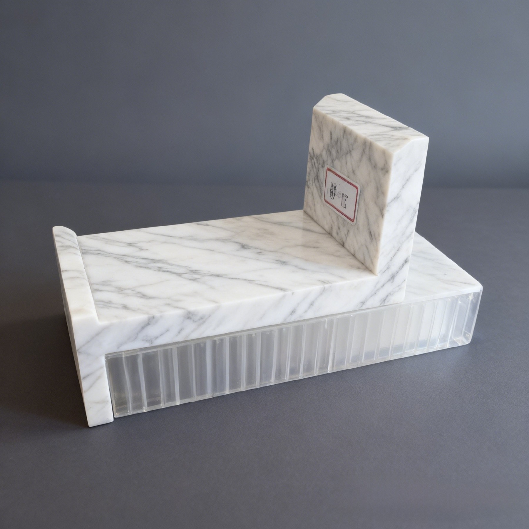 Revêtement de marbre avec motif imperméable 1