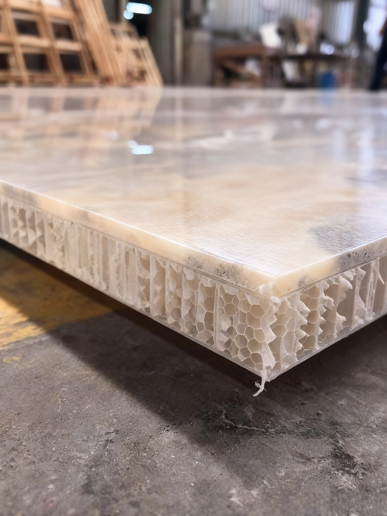 Carrelage cellulaire uniforme sans impression taille unique 3