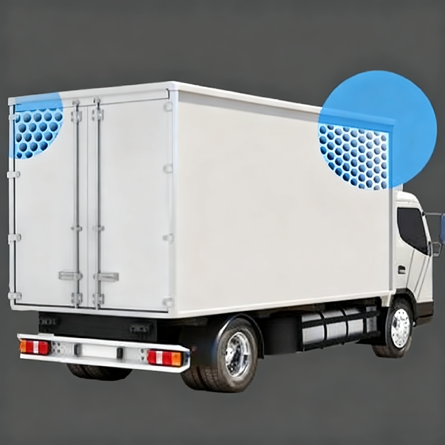 Plaque de panneau en caillebotis sans watermark pour camion