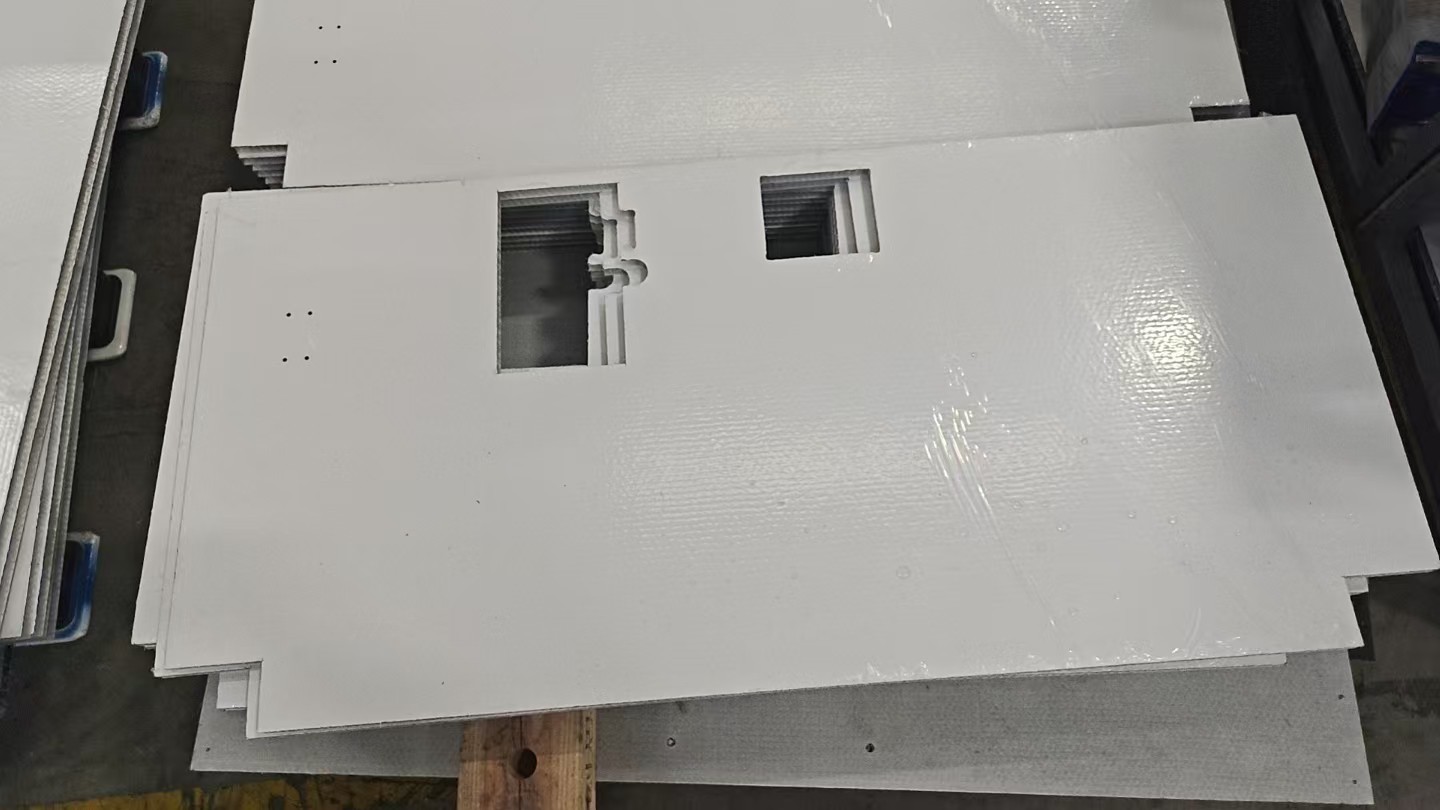 panneau composite en pp honeycomb pour rv